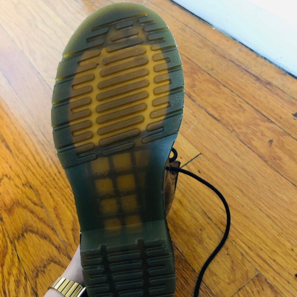 Dr. Martens 1460 Patent Combat Boot - Picture 3 of 4